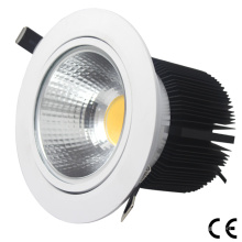 3 años de garantía 20W Dimmable COB LED Downlight